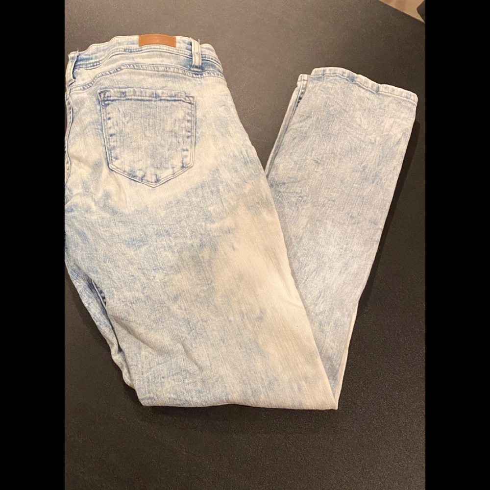 JC JQ Premium Jeans 15 Juniors Acid Wash